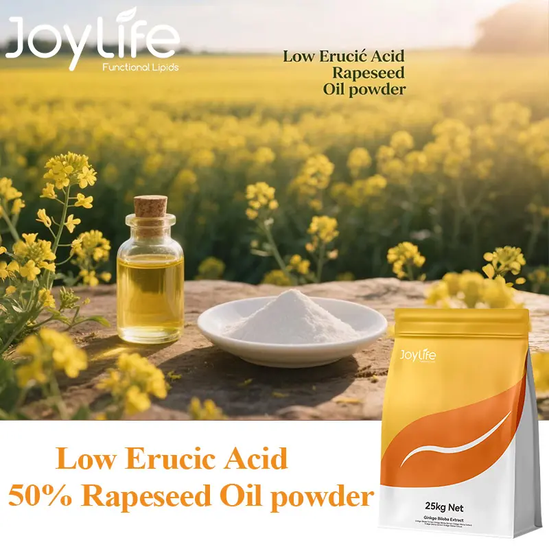 50% aceite de colza en polvo (ω9,6)